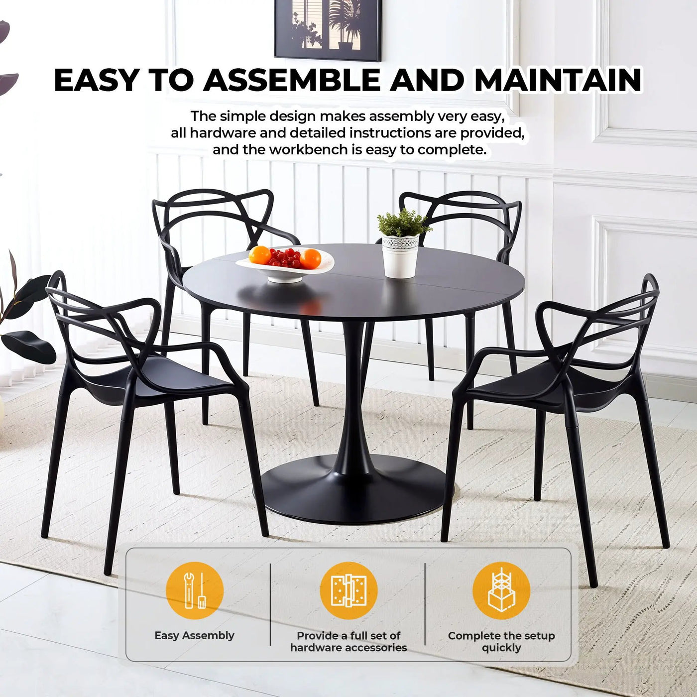 Tulip Special Dining Table, Dining Table by HouseOfZazla