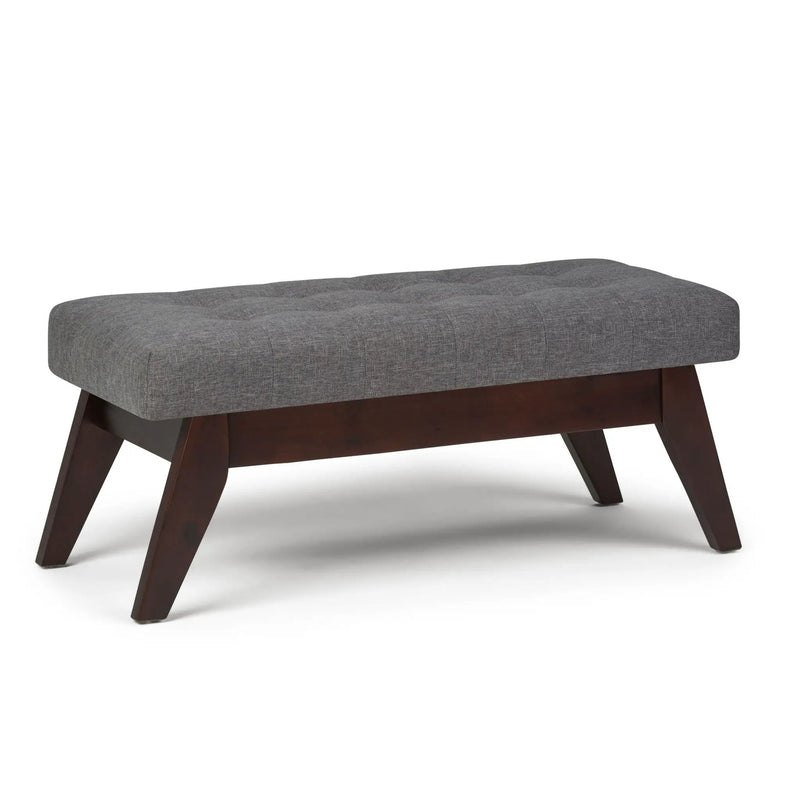 Draper - Upholstered Mid Century Tufted Ottoman Bench by Unique Piece Furniture