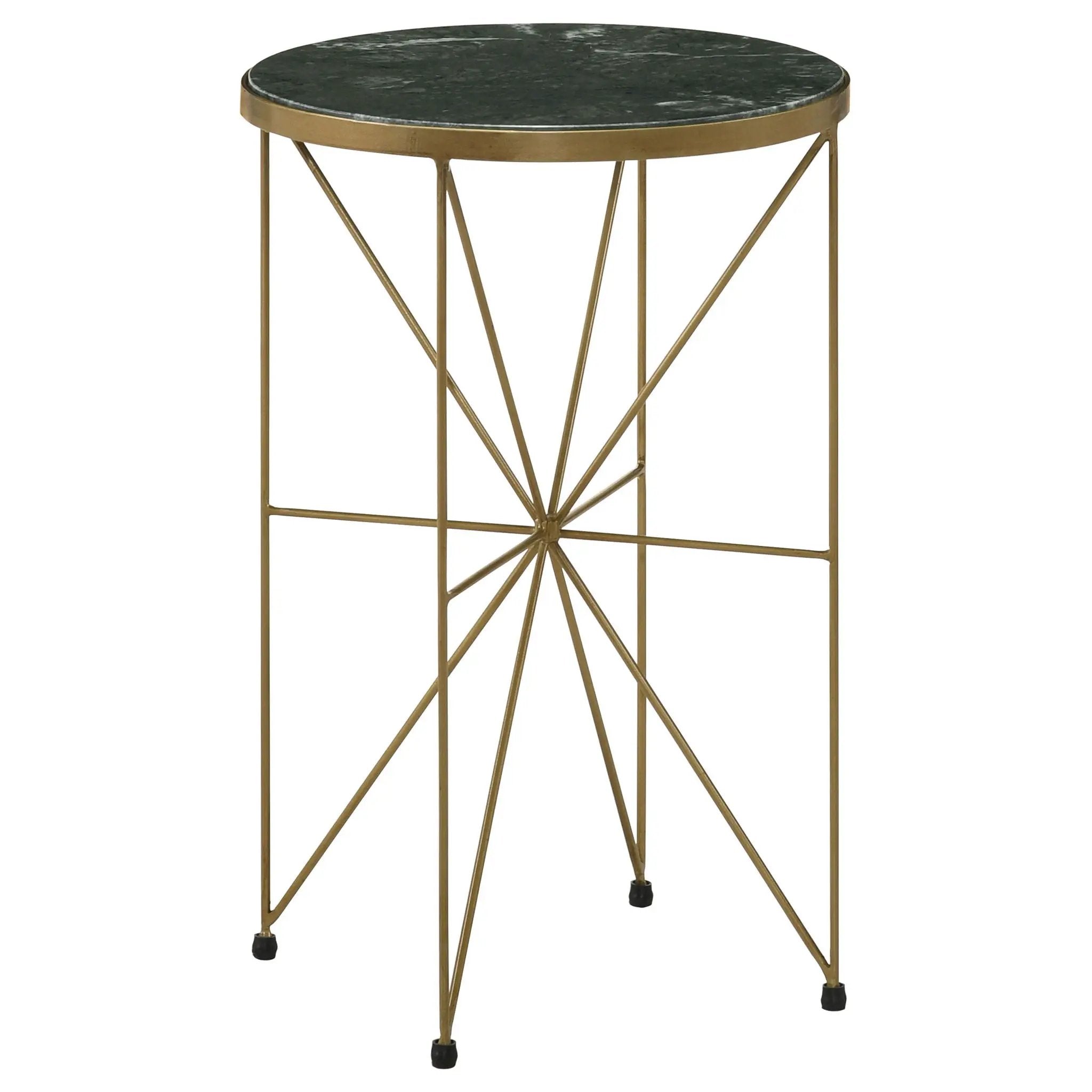 Sidney - Round Side Table - Green by HouseOfZazla