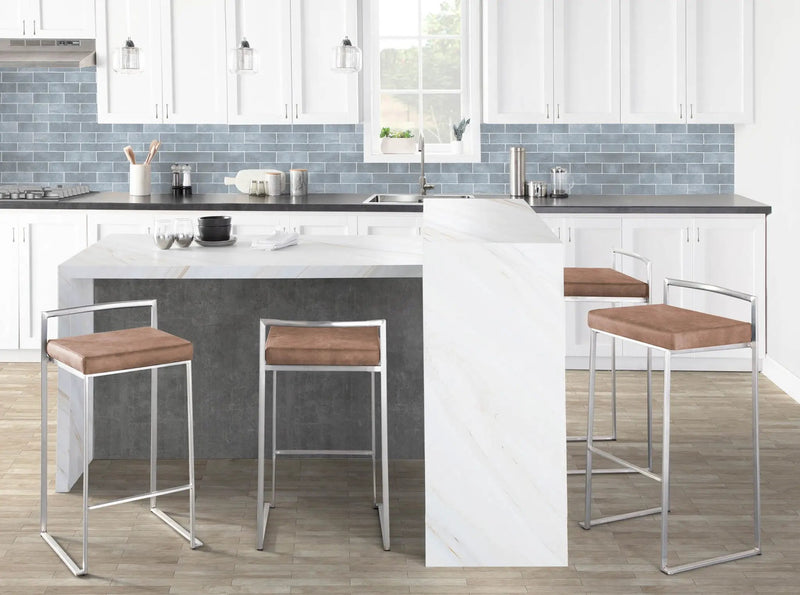 Fuji - Contemporary And Elegant Design Stackable Barstool by Unique Piece Furniture