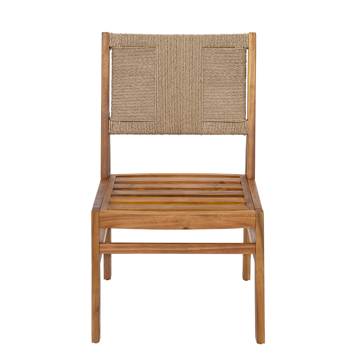 5-Piece Acacia Wood Outdoor Patio Dining Set, photo 4 of 10