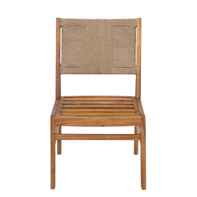 5-Piece Acacia Wood Outdoor Patio Dining Set, photo 4 of 10