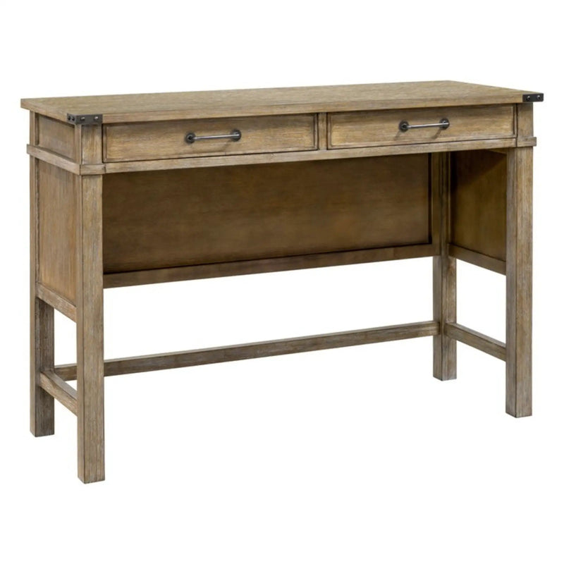 Belfast - Occasional Table With 2 Drawers - Reclaimed Natural by HouseOfZazla