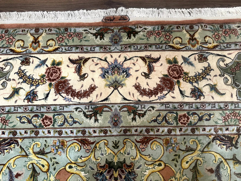 Palace Size Persian Tabriz Rug 12x17, Medallion Carpet, Fine 250 KPSI, Stunning by Jewel Rugs