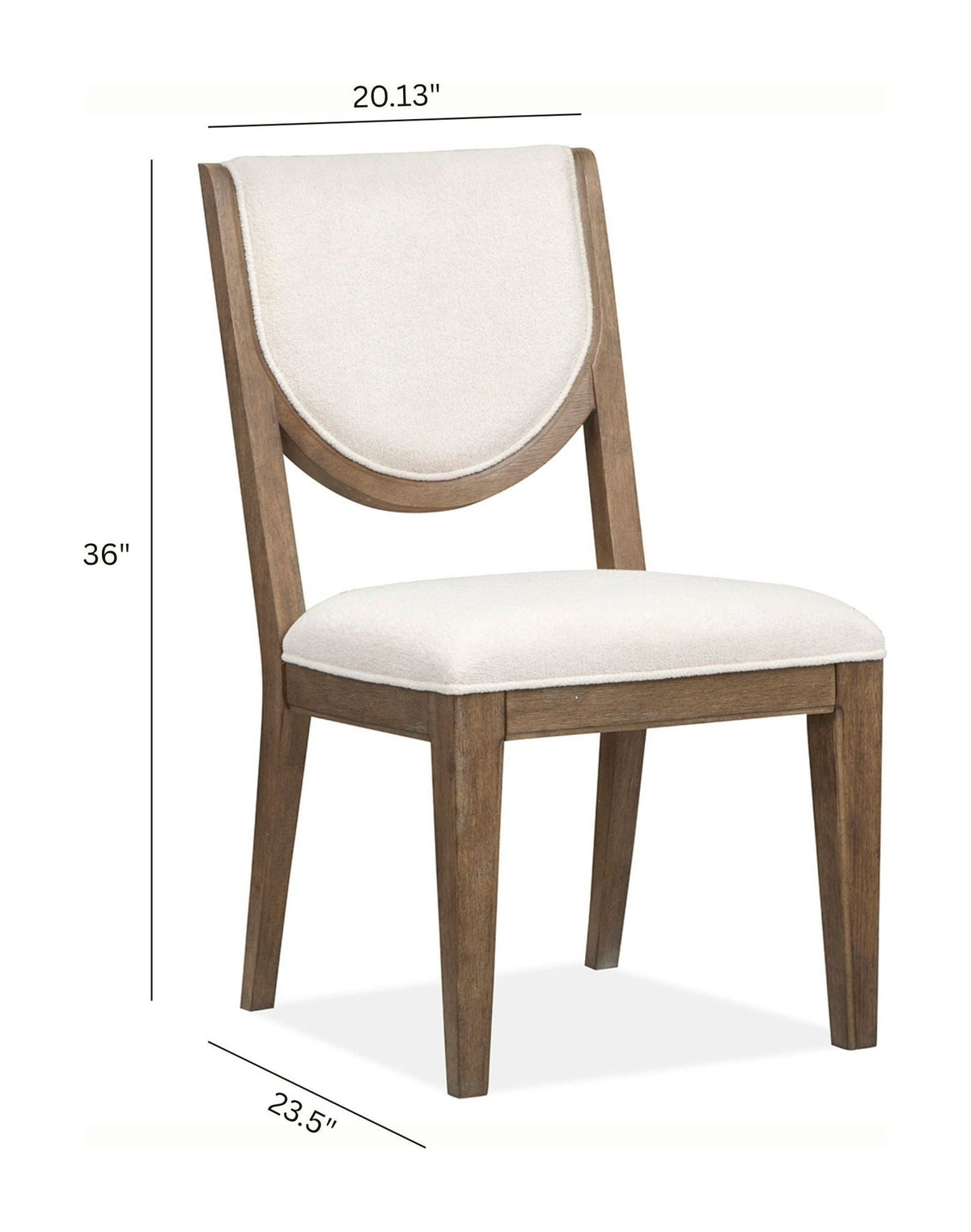 Westbourne - Upholstered Side Chair (Set of 2) - Dark Umber, photo 4 of 7