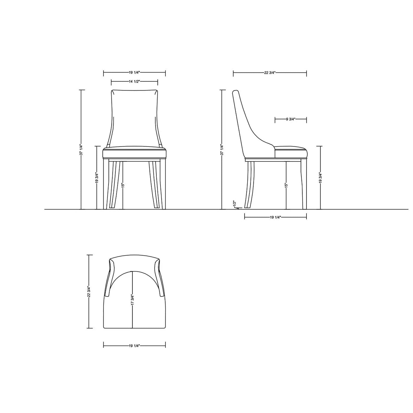 Shubert - Dining Chair (Set of 2) by HouseOfZazla