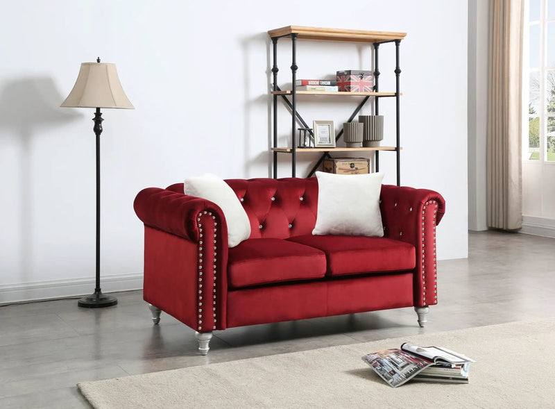 Stylish Contemporary Loveseat by Unique Piece Furniture