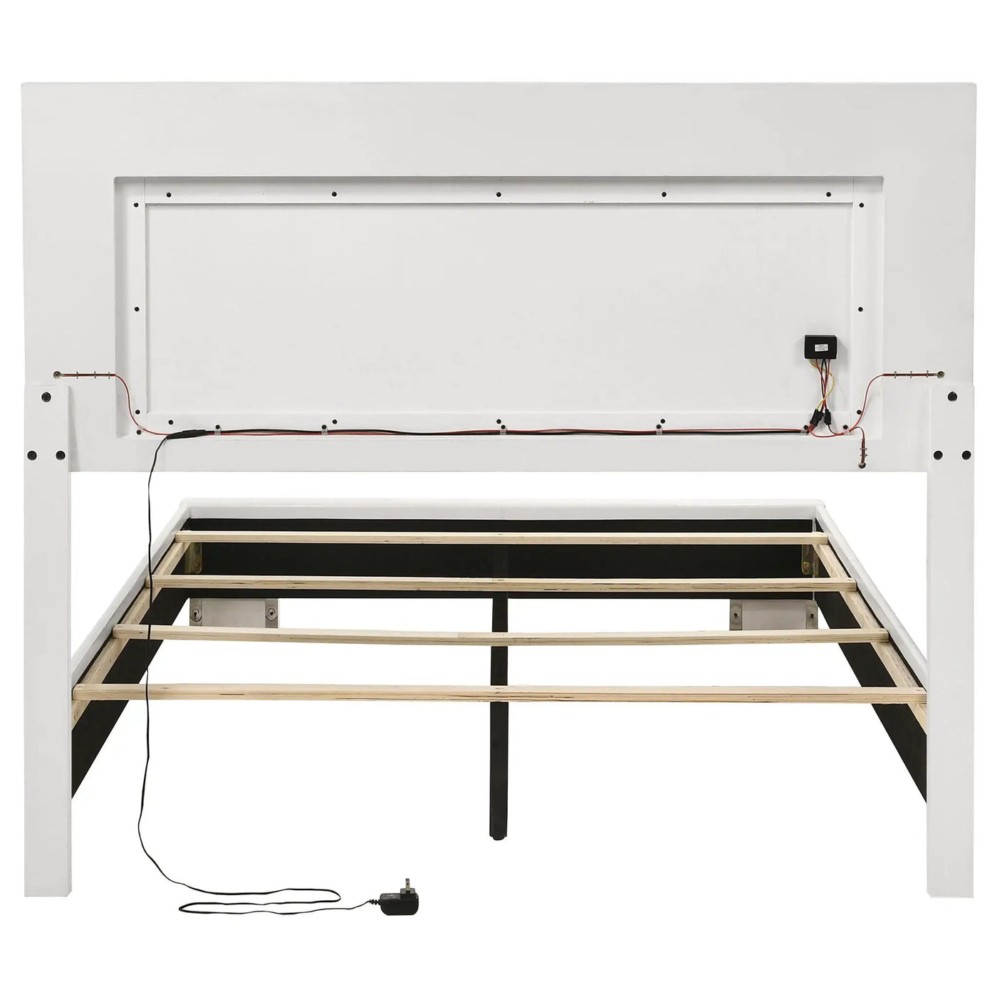 Felicity - LED Panel Bed With Built In Lighting by HouseOfZazla