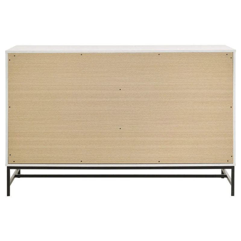 Sonora 6-drawer Bedroom Dresser White by Unique Piece Furniture