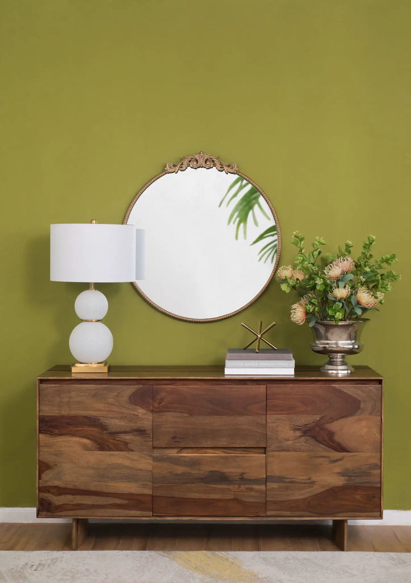 Classic Design Mirror With Baroque Inspired Frame by HouseOfZazla