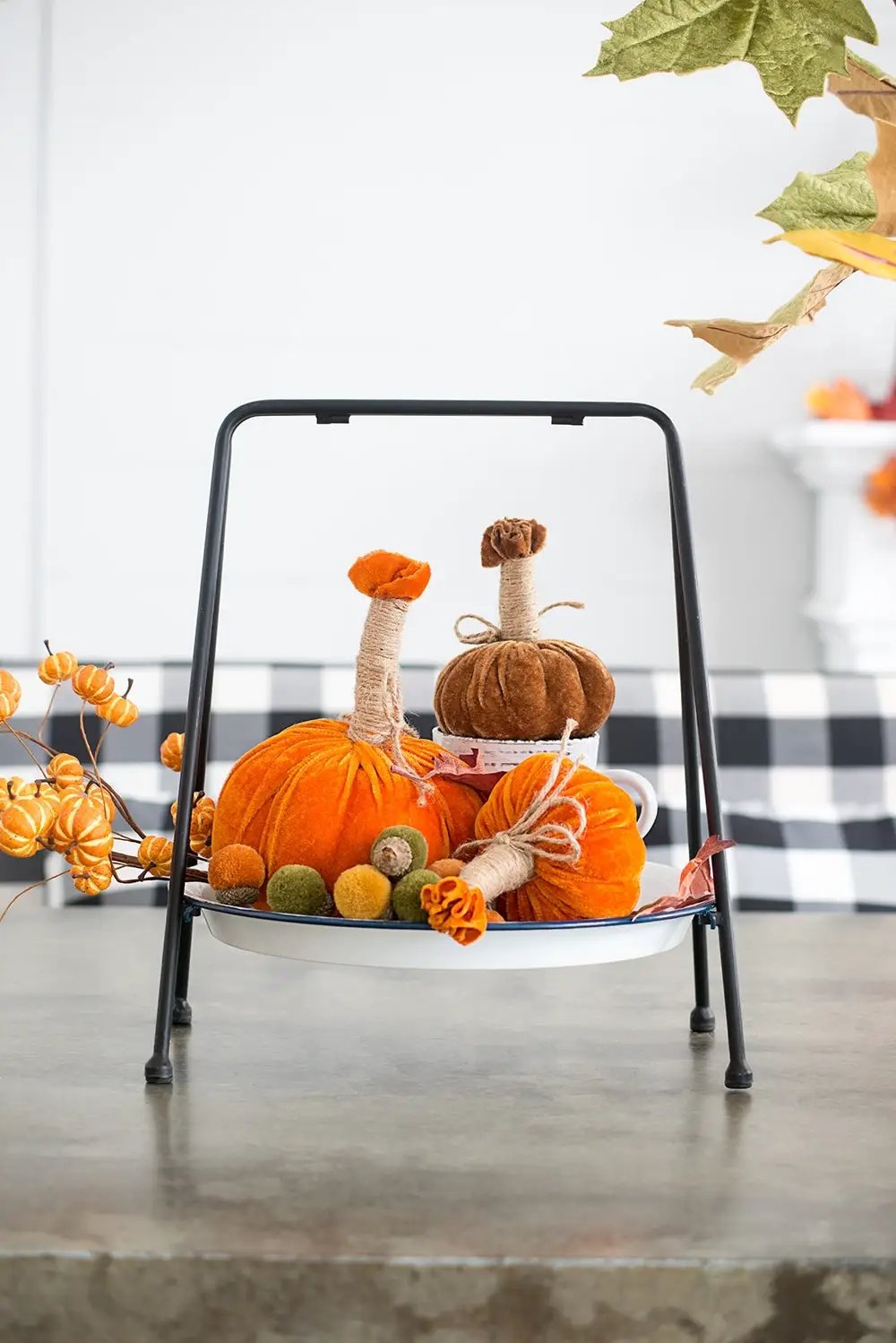 Handcrafted Farmhouse Harvest Pumpkins – Set of 6 by HouseOfZazla