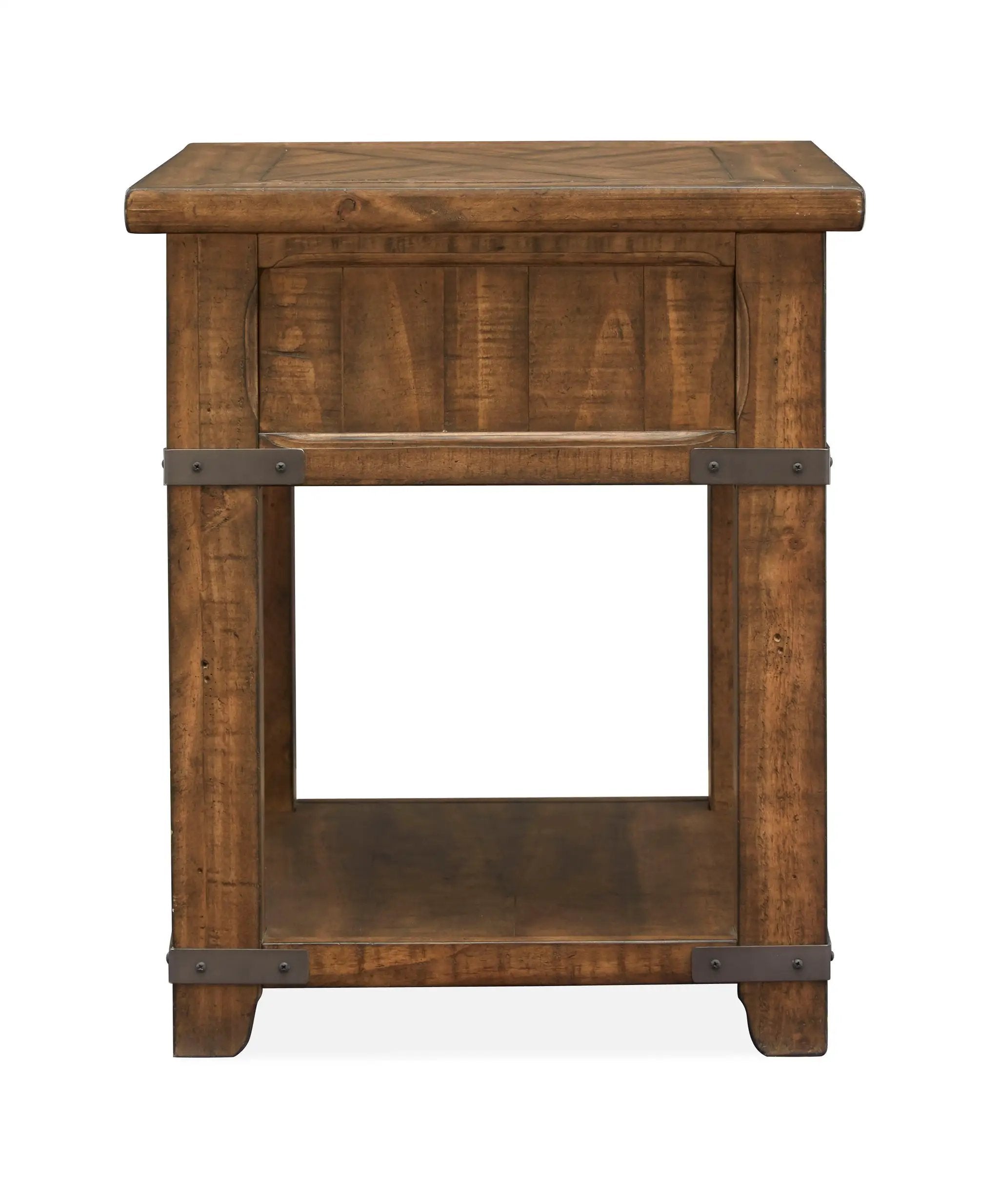 Chesterfield - Rectangular End Table - Farmhouse Timber by Unique Piece Furniture
