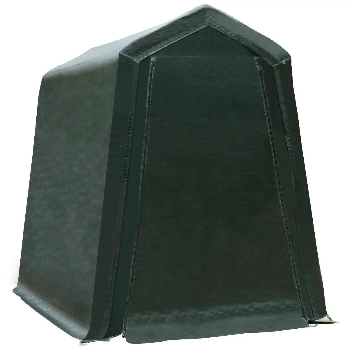 Outdoor Carport Shed with Sidewalls and Waterproof Ripstop Cover by DirectDeals
