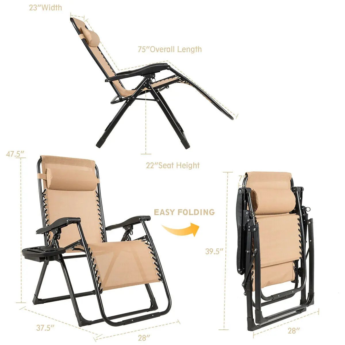 Oversize Lounge Chair by DirectDeals