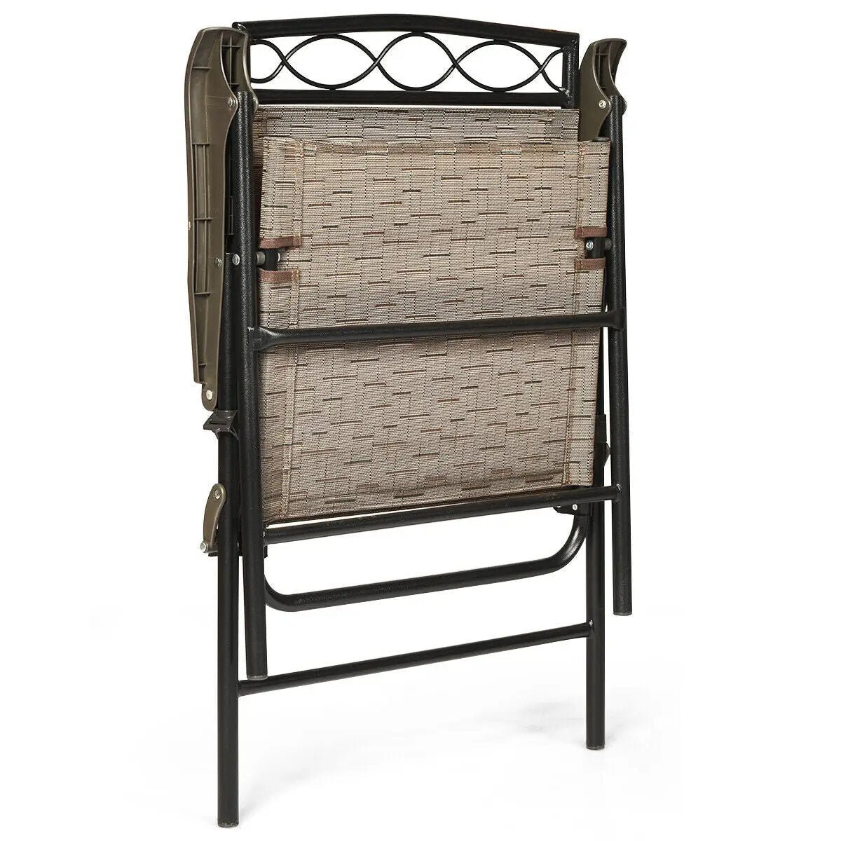 Set of 4 Patio Folding Chairs by DirectDeals