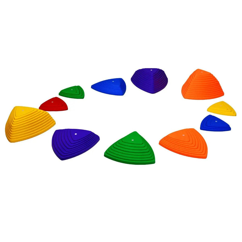 11 Pieces Non-Slip Bottom Kids Balance Stepping Stones by DirectDeals
