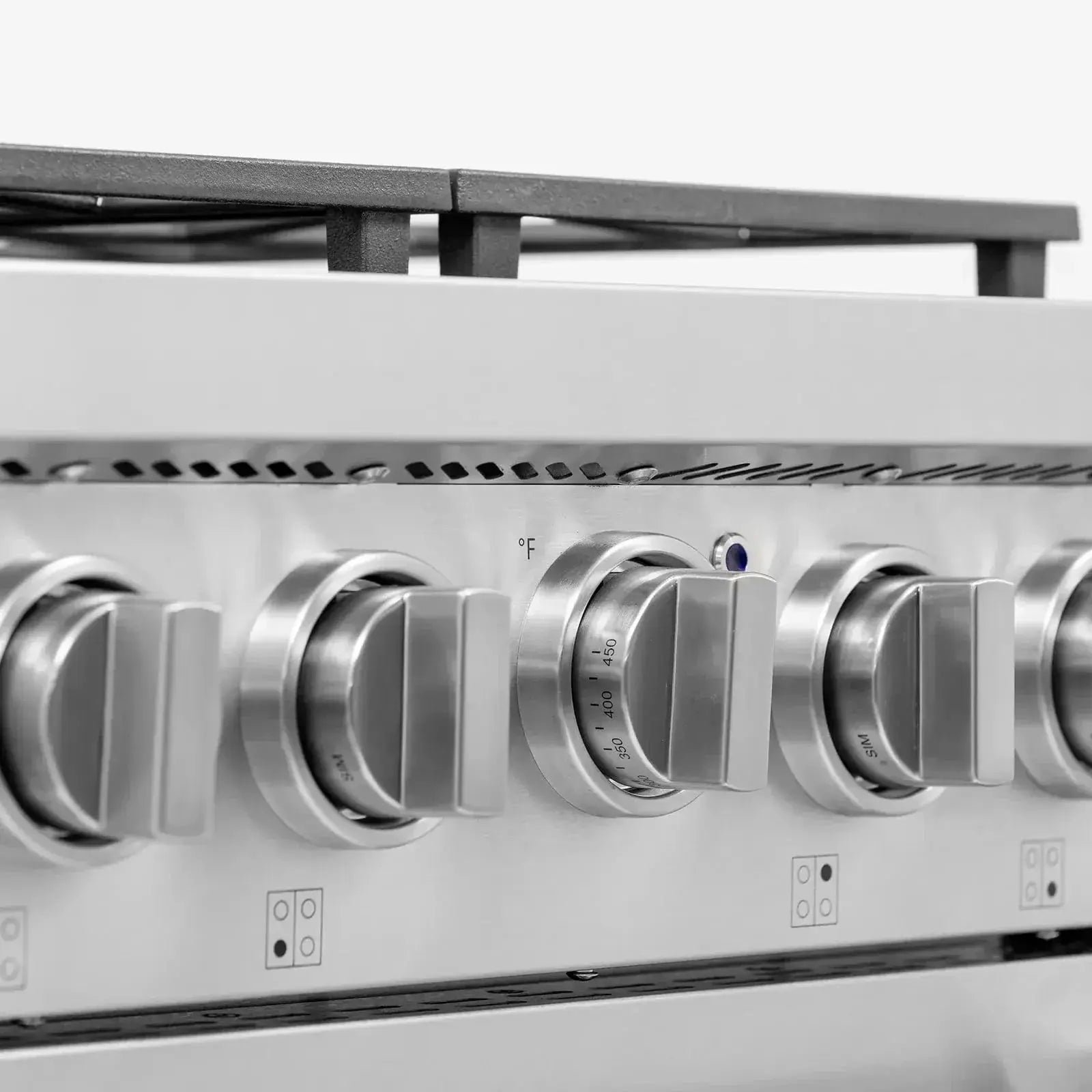 Kucht Professional 24" Liquid Propane Range Stainless Steel, True Simmer Burners, KFX2400X/LP-S by Farmhouse Kitchen and Bath