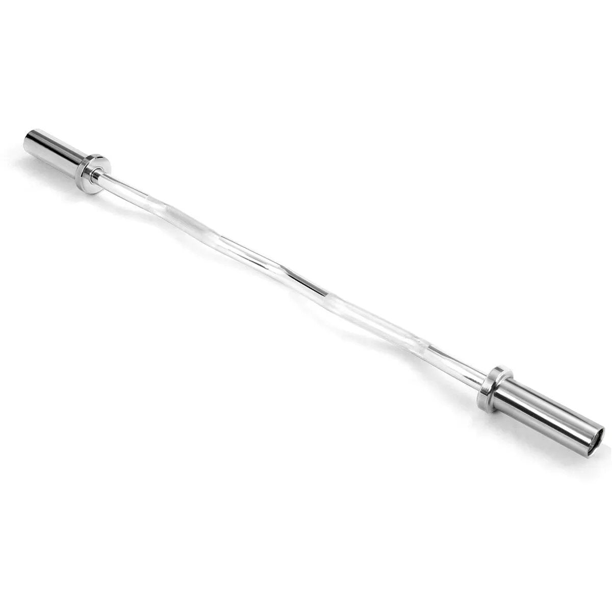 47 Inch Chrome Steel Home Gym Fitness Equipment Bar by DirectDeals
