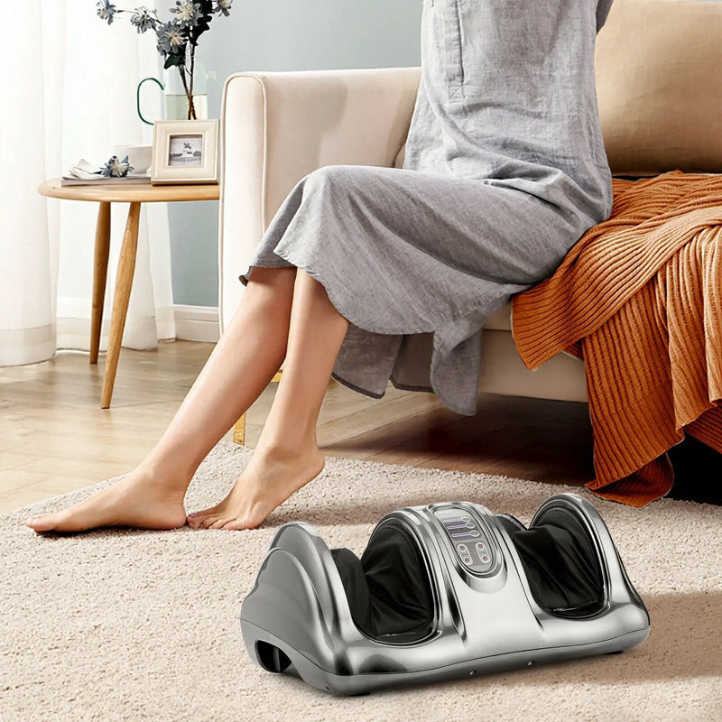 Therapeutic Shiatsu Foot Massager with High Intensity Rollers by DirectDeals