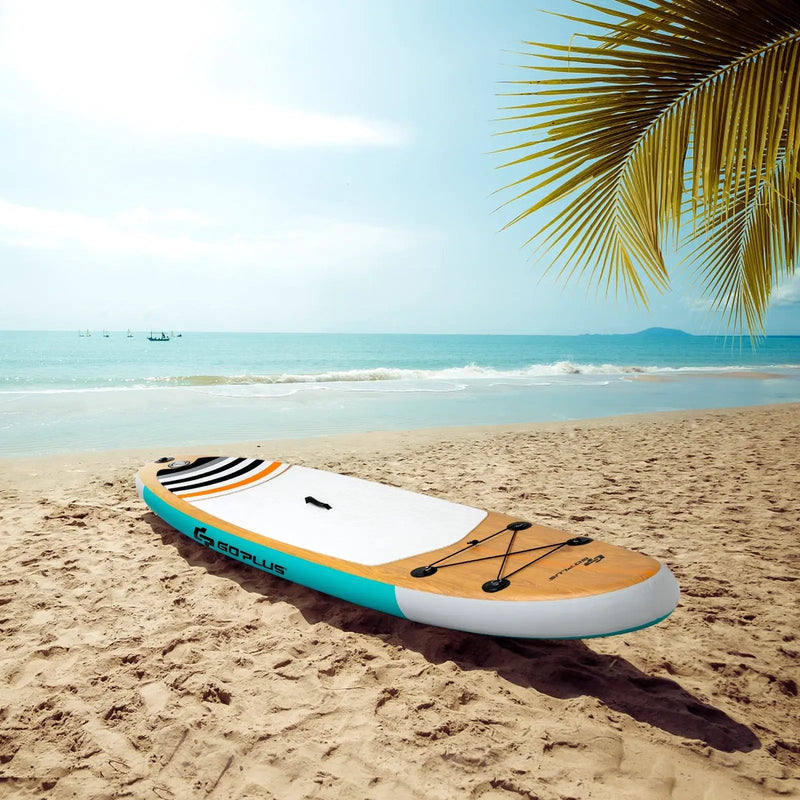 10' Inflatable Stand up Paddle Board Surfboard SUP with Bag by DirectDeals