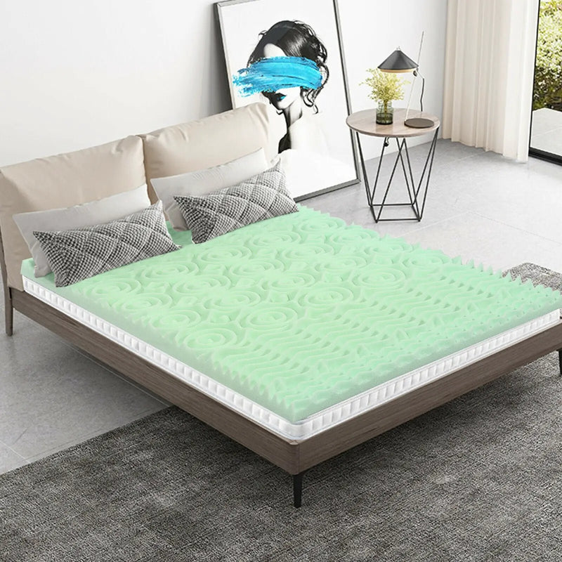 3 Inch Comfortable Mattress Topper Cooling Air Foam by DirectDeals
