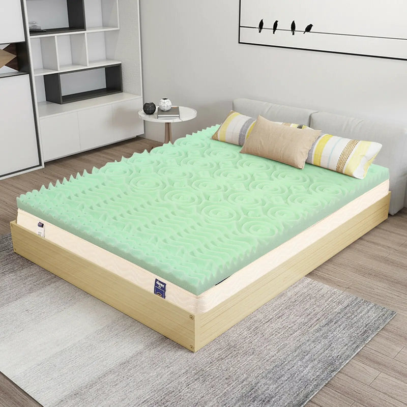 3 Inch Comfortable Mattress Topper Cooling Air Foam by DirectDeals