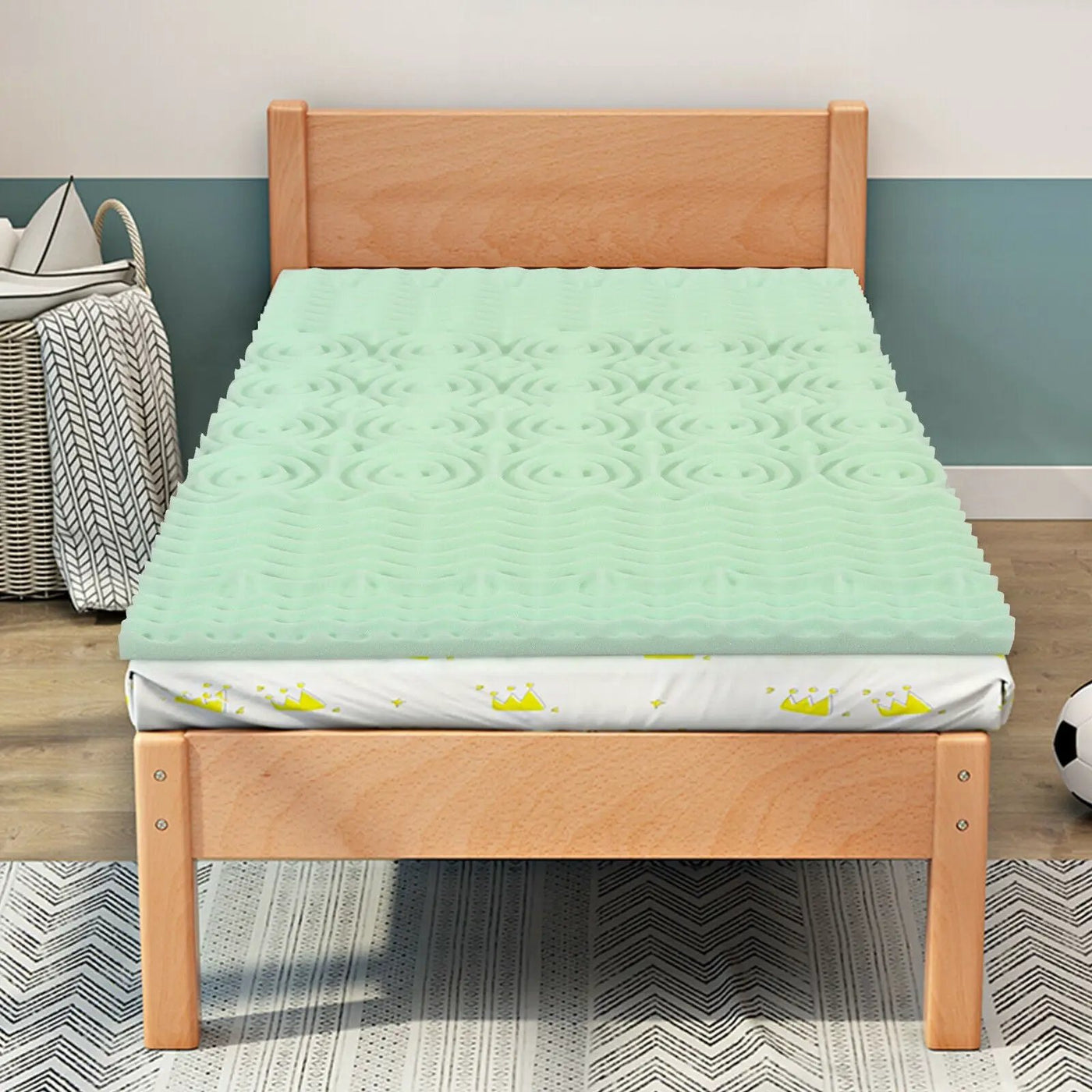 3 Inch Comfortable Mattress Topper Cooling Air Foam by DirectDeals