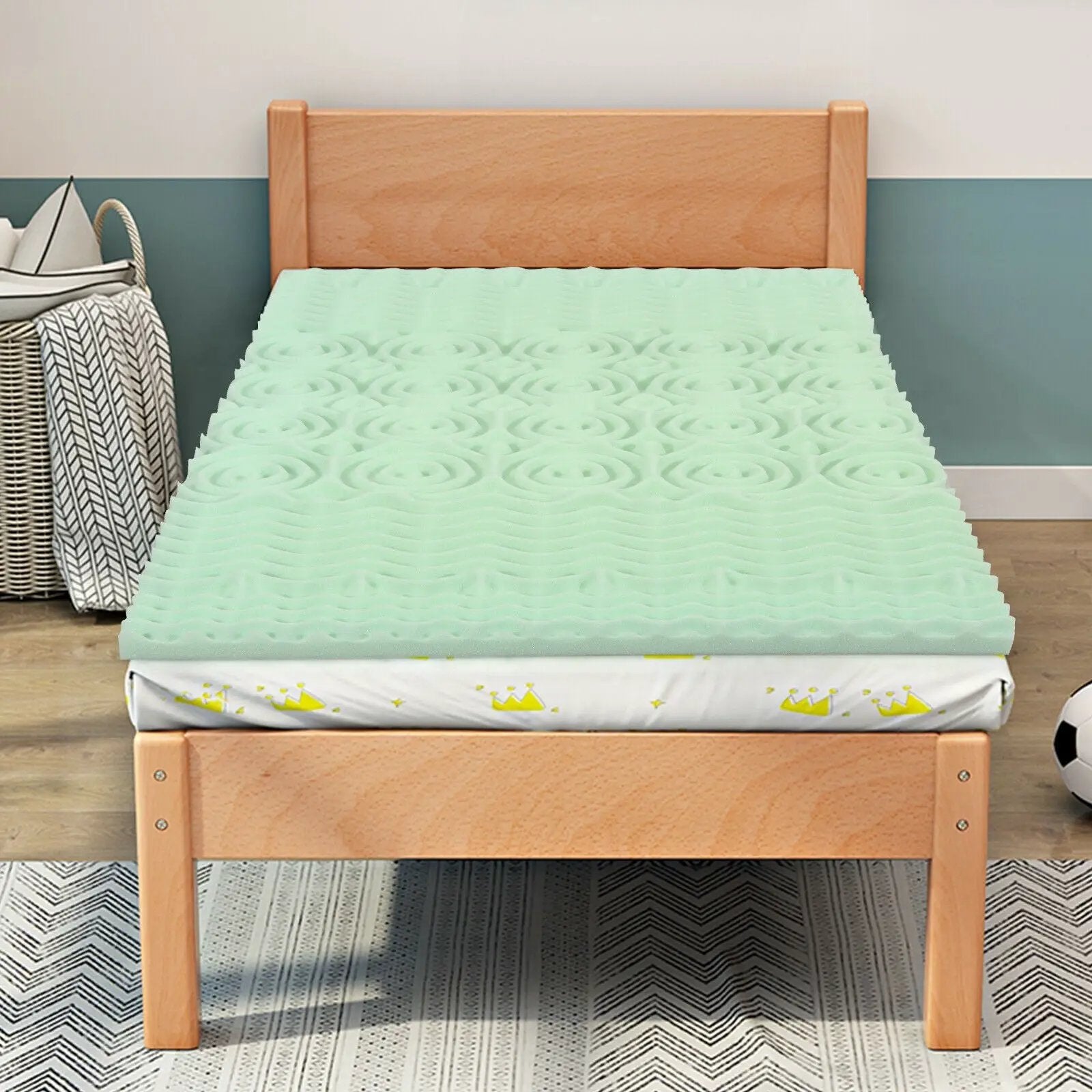3 Inch Comfortable Mattress Topper Cooling Air Foam by DirectDeals