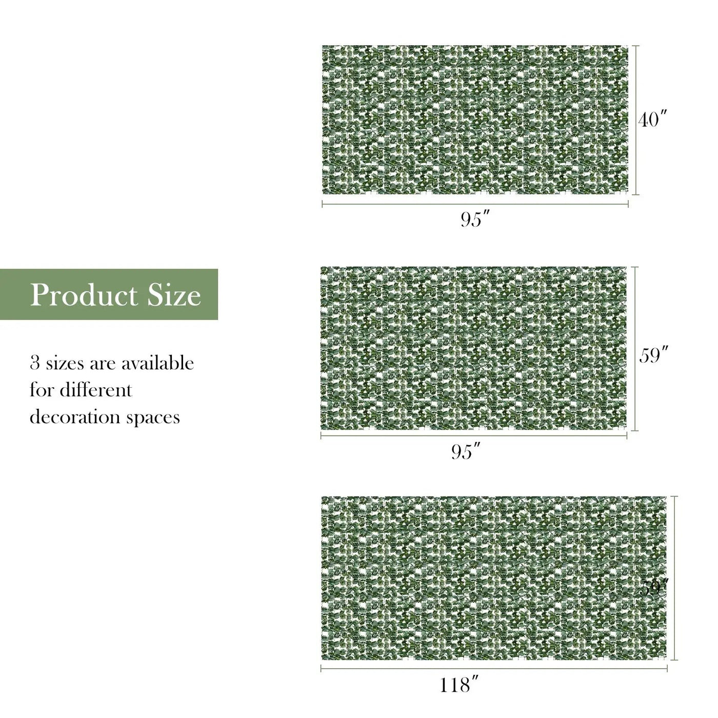 Faux Ivy Leaf Decorative Privacy Fence by DirectDeals