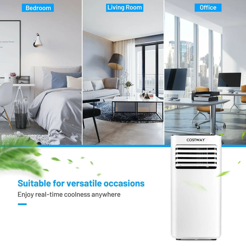 Portable Air Conditioner 10000 BTU Evaporative Air Cooler Dehumidifier-White by DirectDeals