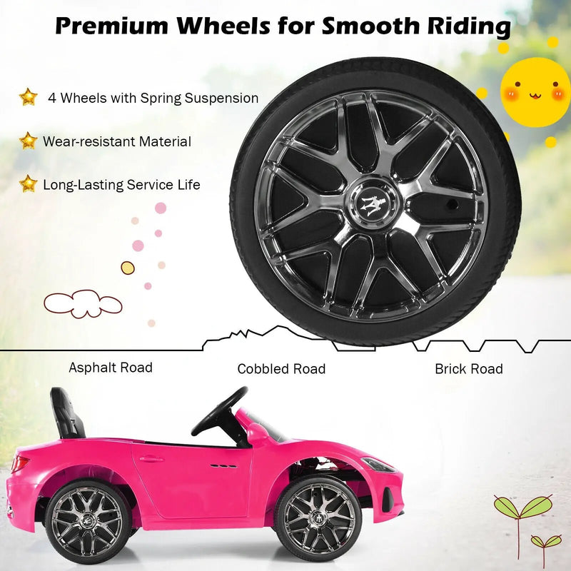 12V Kids Ride-On Car with Remote Control and Lights by DirectDeals