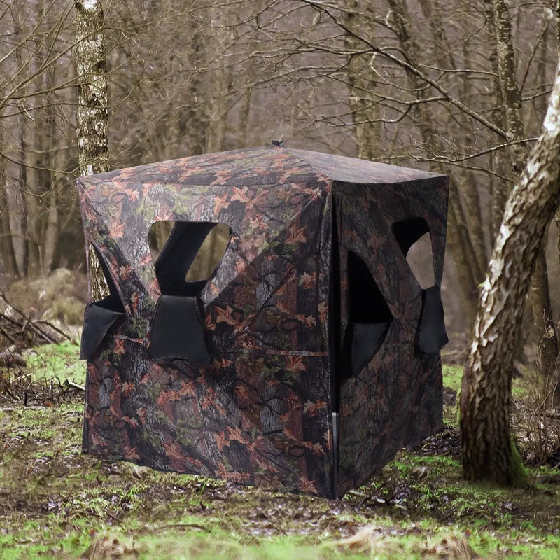 Ground Hunting Blind Portable Deer Pop Up Camo Hunter by DirectDeals