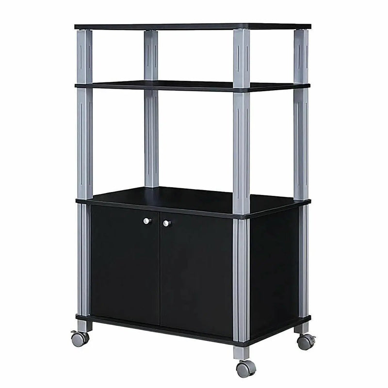 Microwave Rack Stand Rolling Storage Cart by DirectDeals