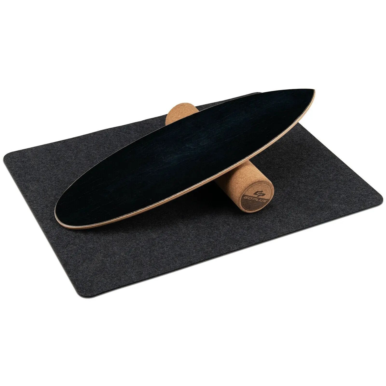 Balance Board Trainer for Core Strength-Black by DirectDeals