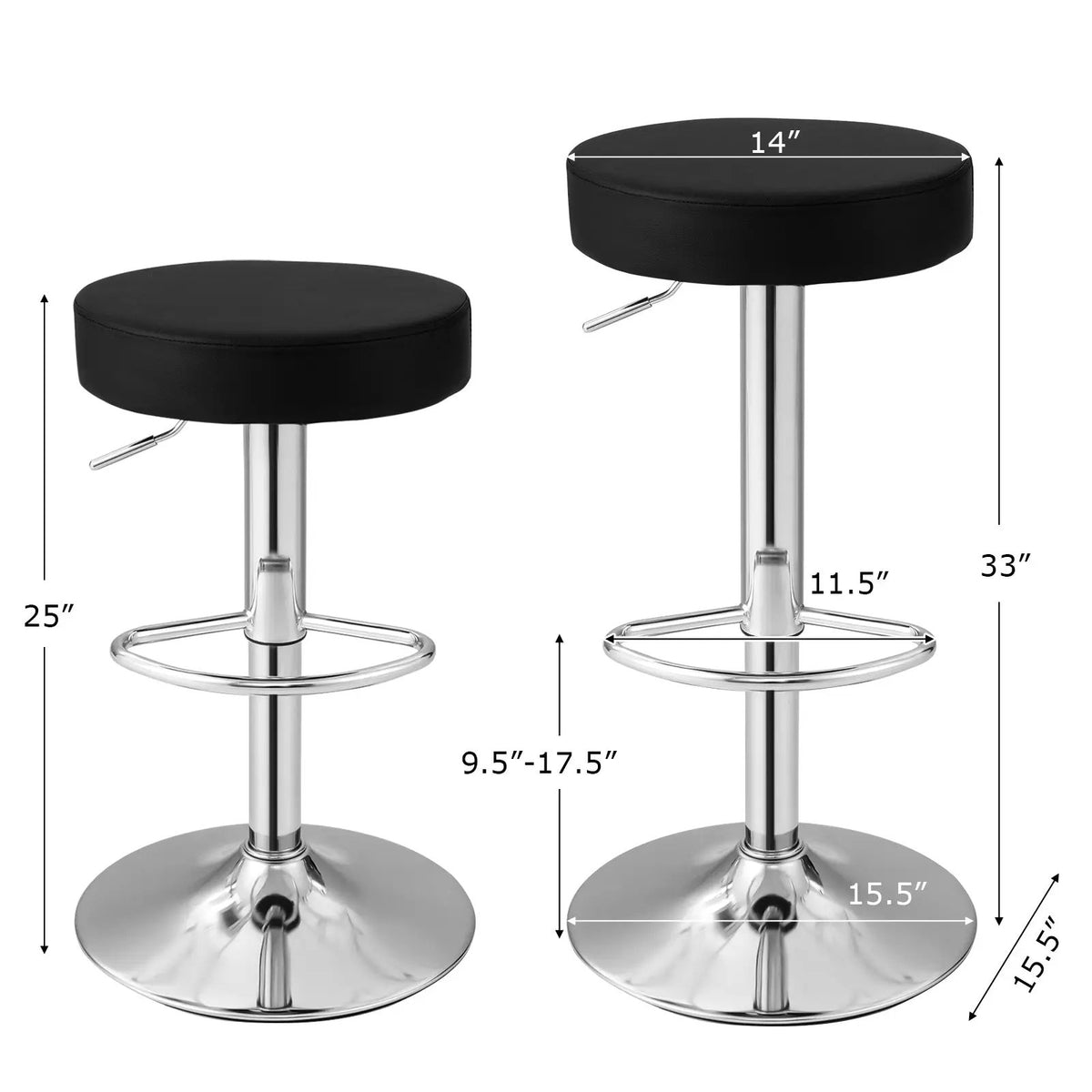 Set of 2 Adjustable by DirectDeals