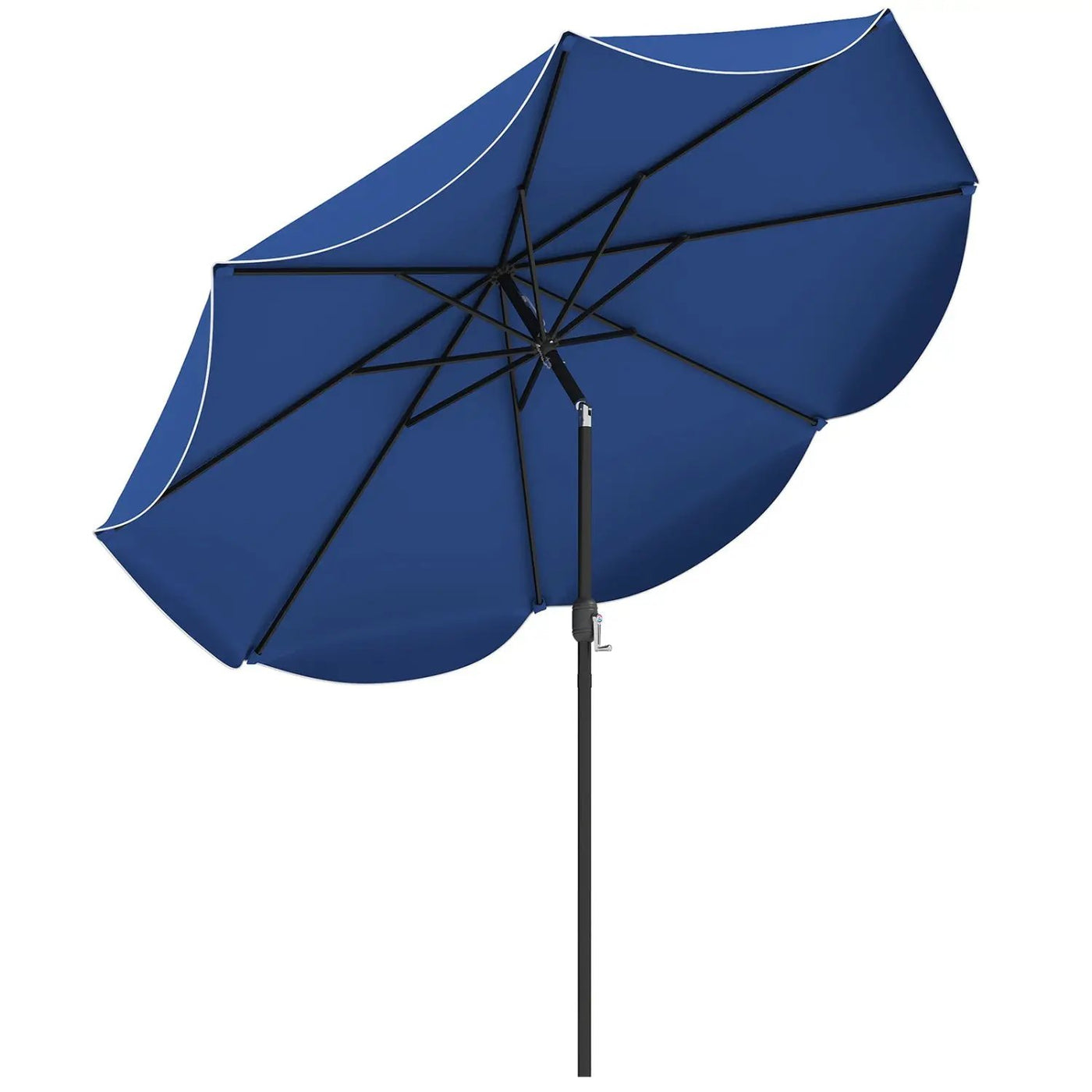 9 FT Patio Umbrella with Crank Handle and Push Button Tilt by DirectDeals
