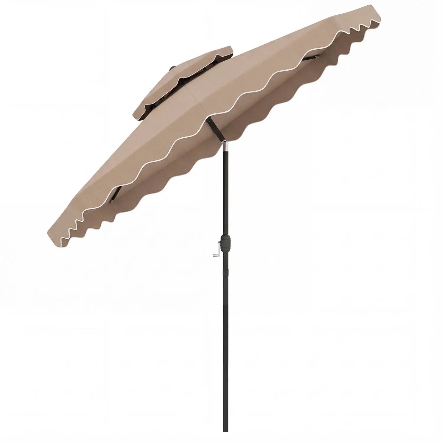 9 Feet Patio Umbrella with Push Button Tilt and Crank by DirectDeals