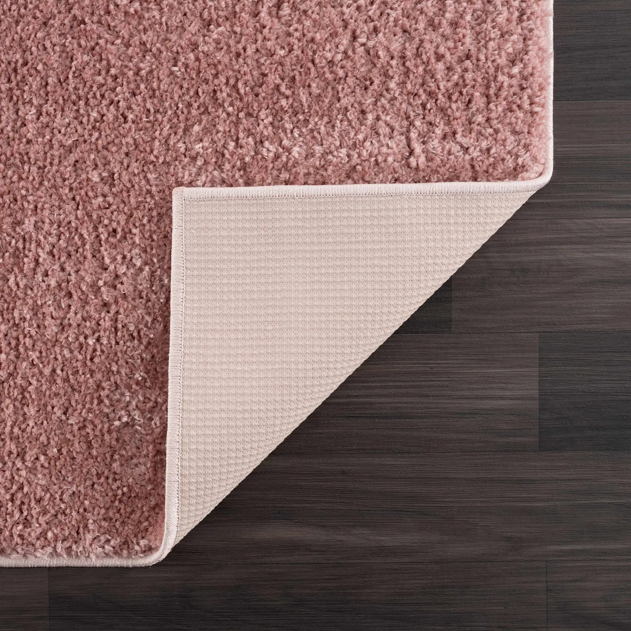 Judy Pink Plush Washable Area Rug - Clearance by Boutique Rugs