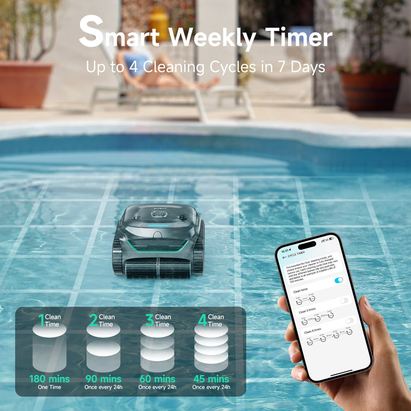 (2026 Upgrade) WYBOT C2 Cordless Robotic Pool Cleaner, photo 23 of 24