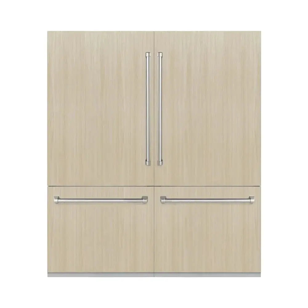 ZLINE 72" Panel Ready Built-In Bottom Freezer Refrigerator,Water Dispenser, Ice Maker, RBIT-72 by Farmhouse Kitchen and Bath