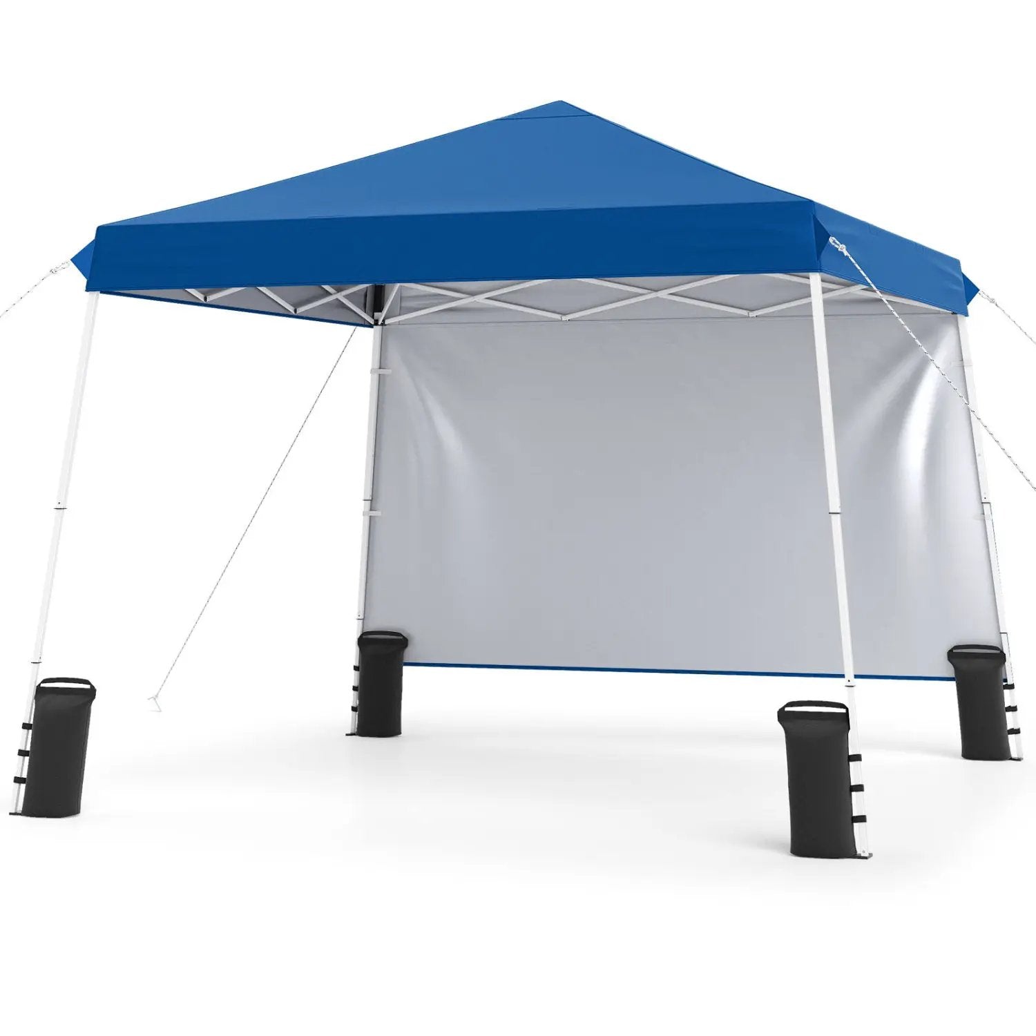 Pop Up Canopy Tent 9x9 ft with Carry Bag and Stakes by DirectDeals