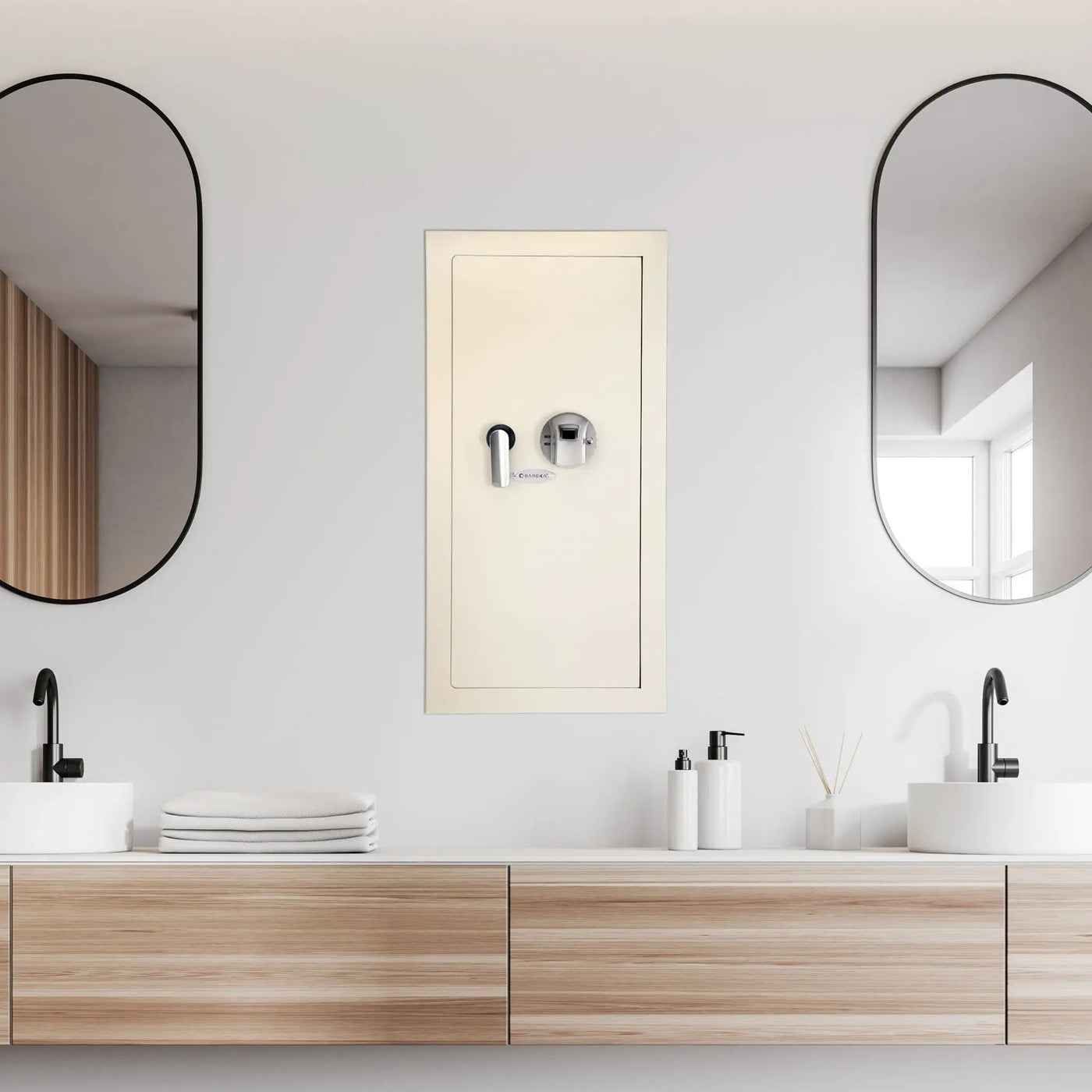Durable Biometric Wall Safe by HouseOfZazla