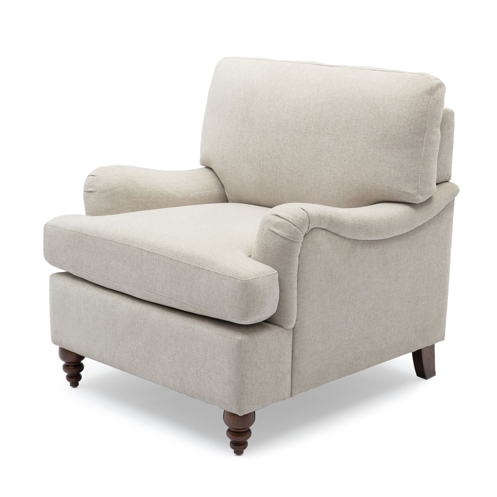 Candor - Arm Chair With English Roll Arms by HouseOfZazla