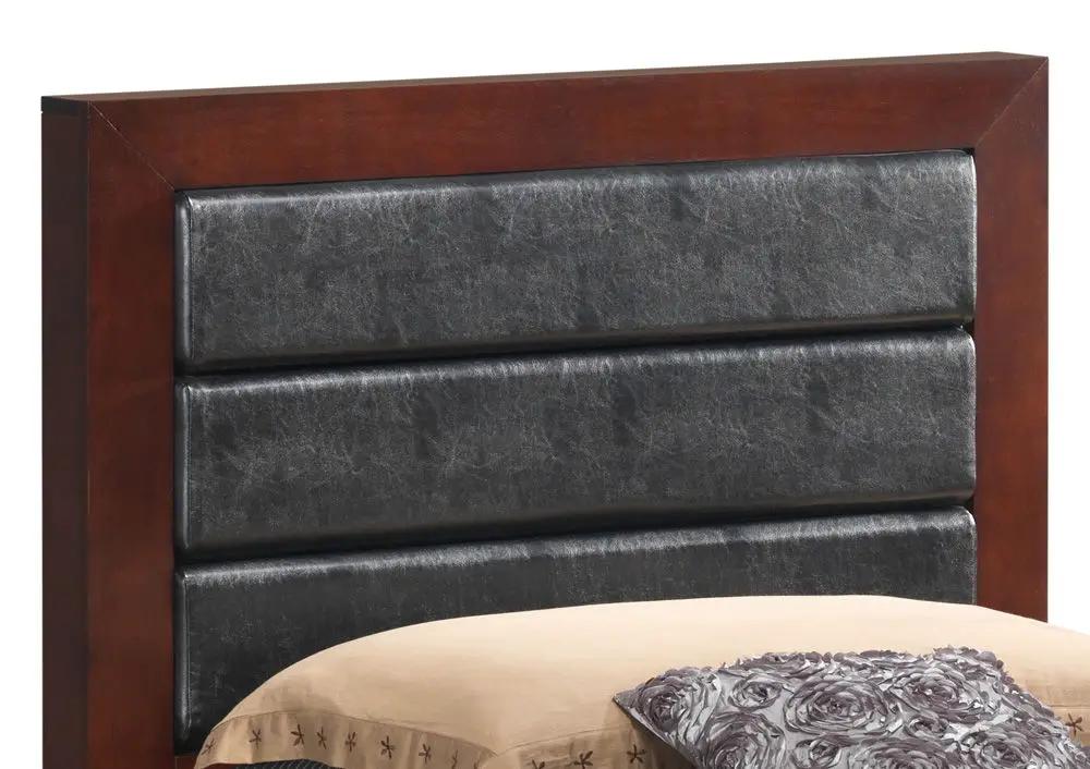 Transitional Modern Design Bed by Unique Piece Furniture