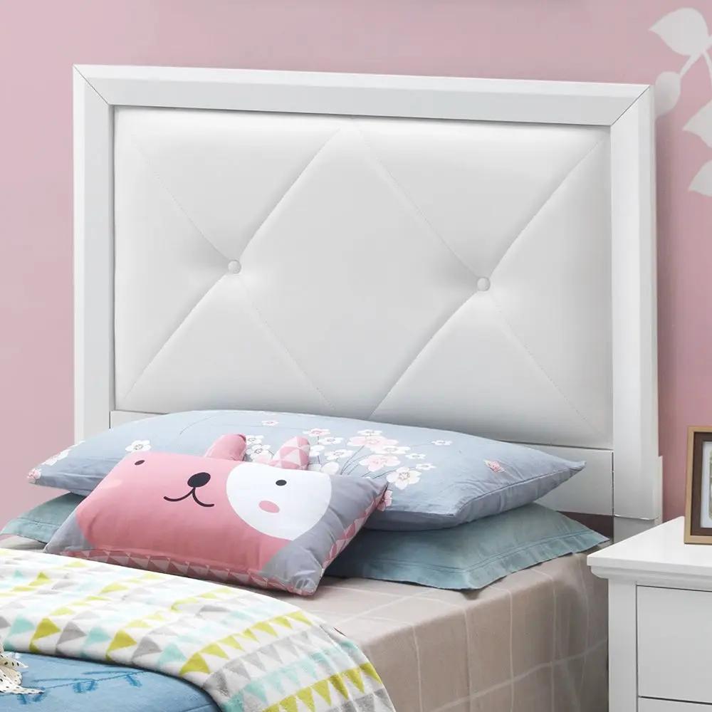 Padded Headboard Bed by HouseOfZazla