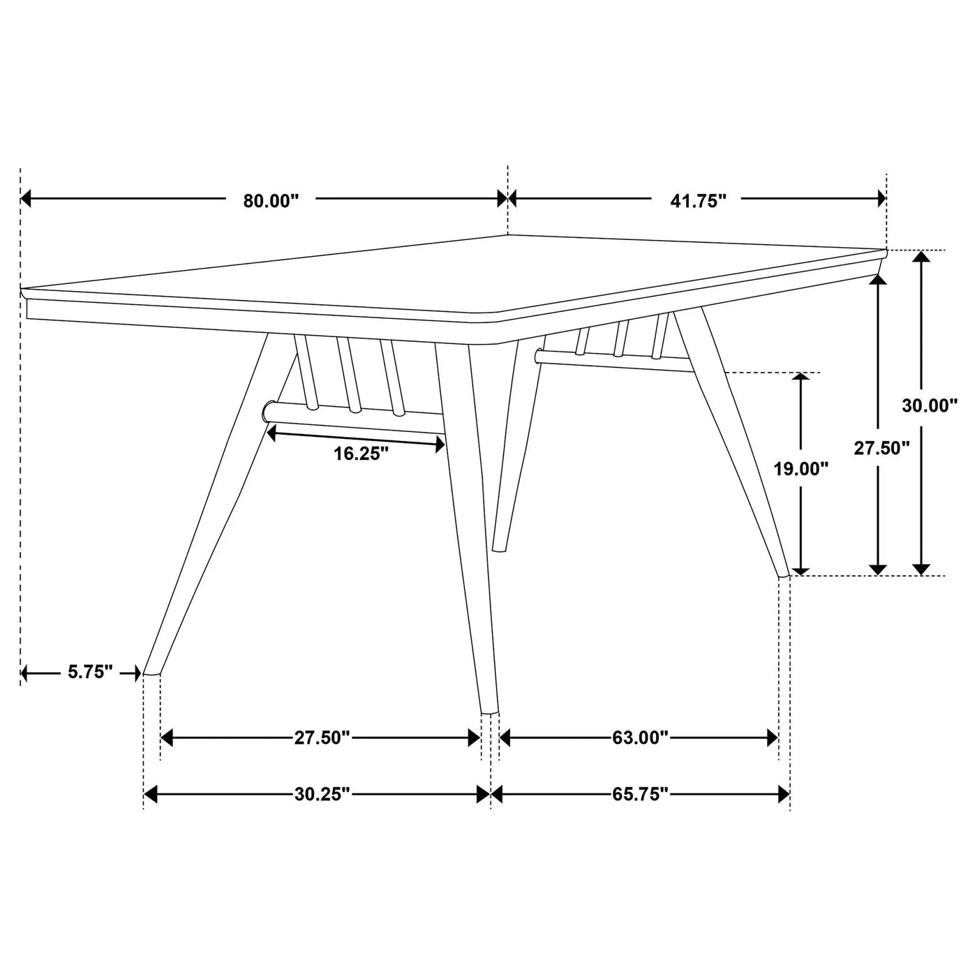 Paloma - Rectangular Dining Set by HouseOfZazla