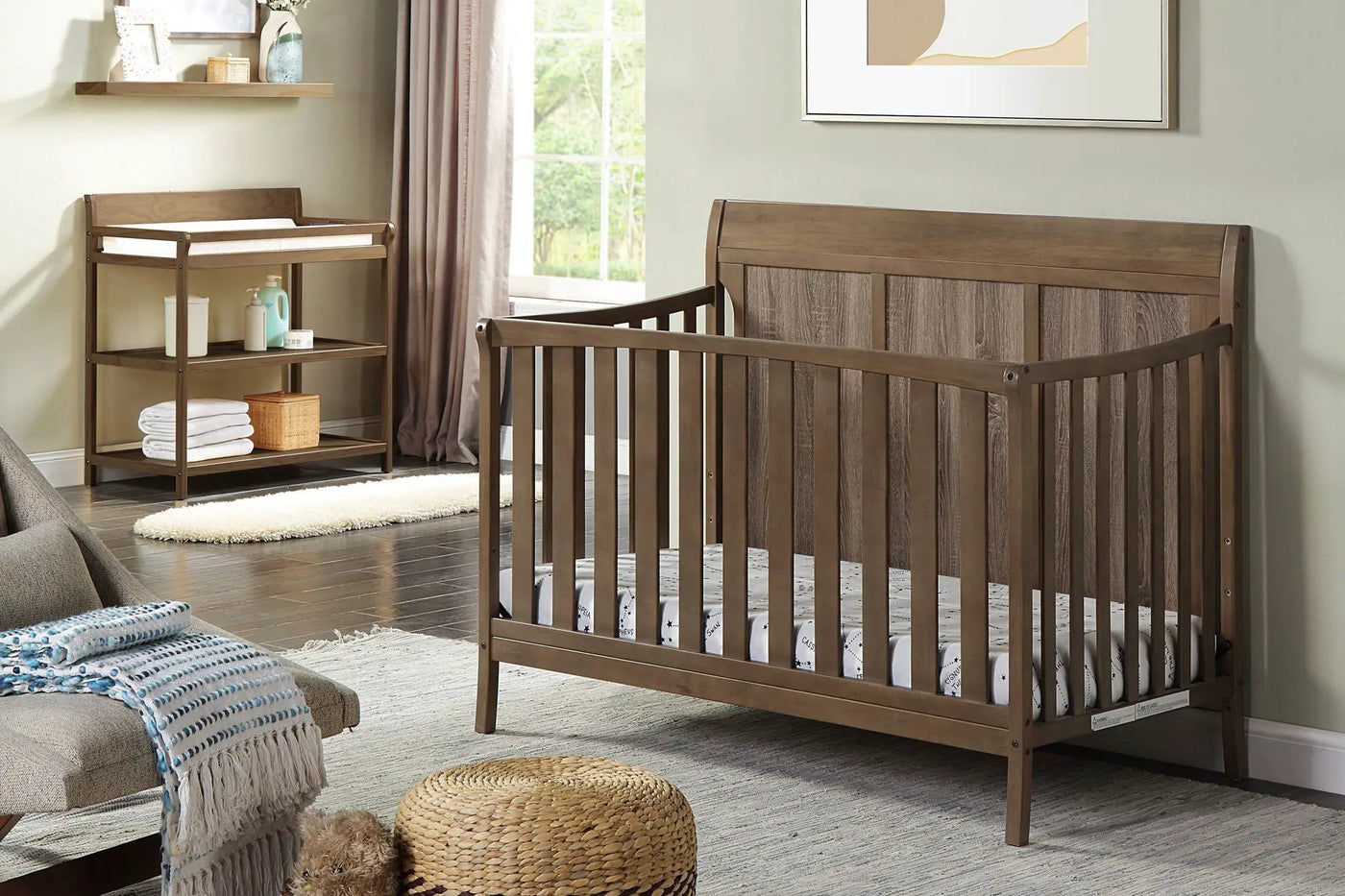 Shailee - 4-in-1 Convertible Crib by Unique Piece Furniture