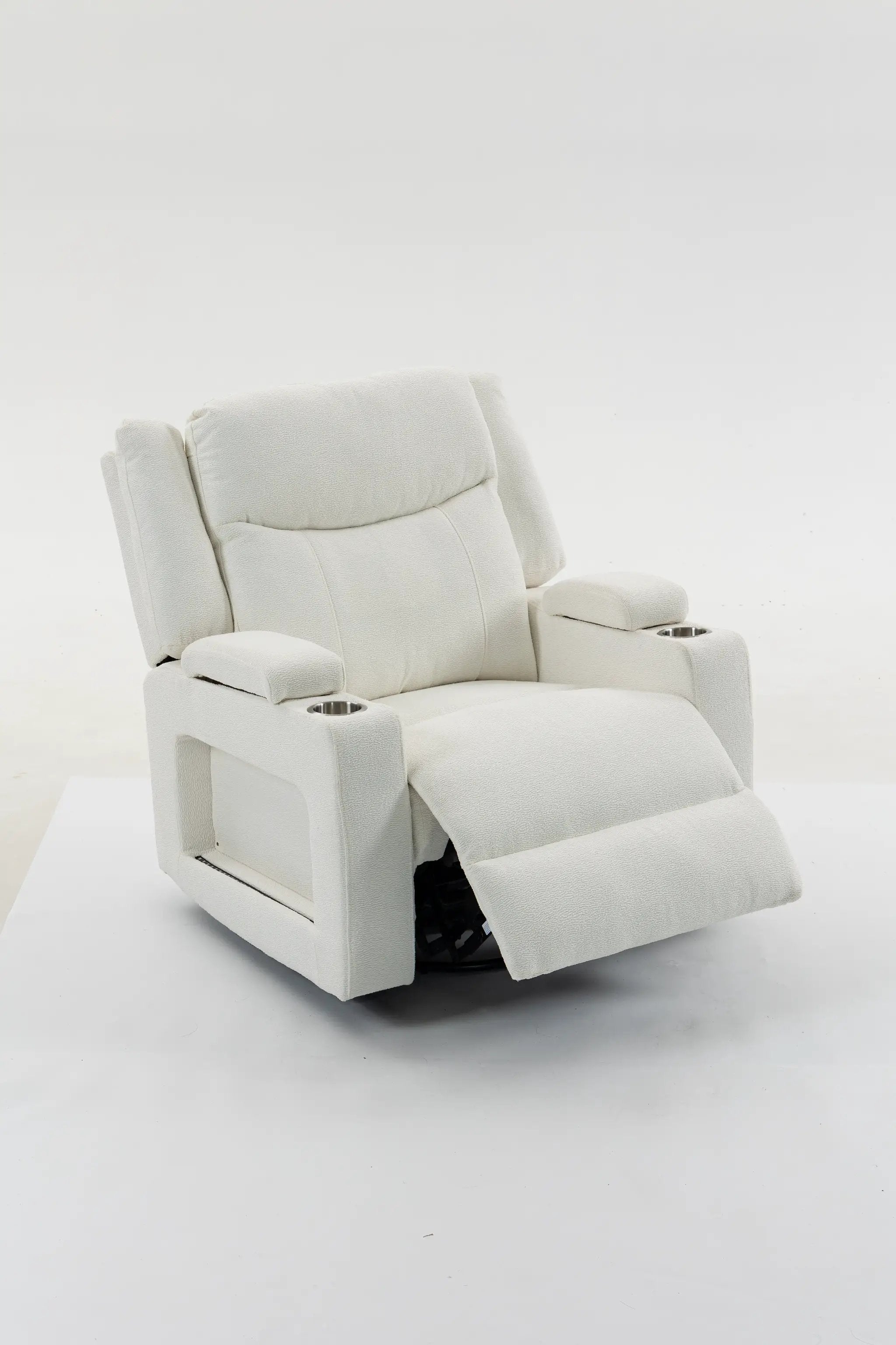 Extra Wide Power Recliner Chair with Heat Massage by HouseOfZazla
