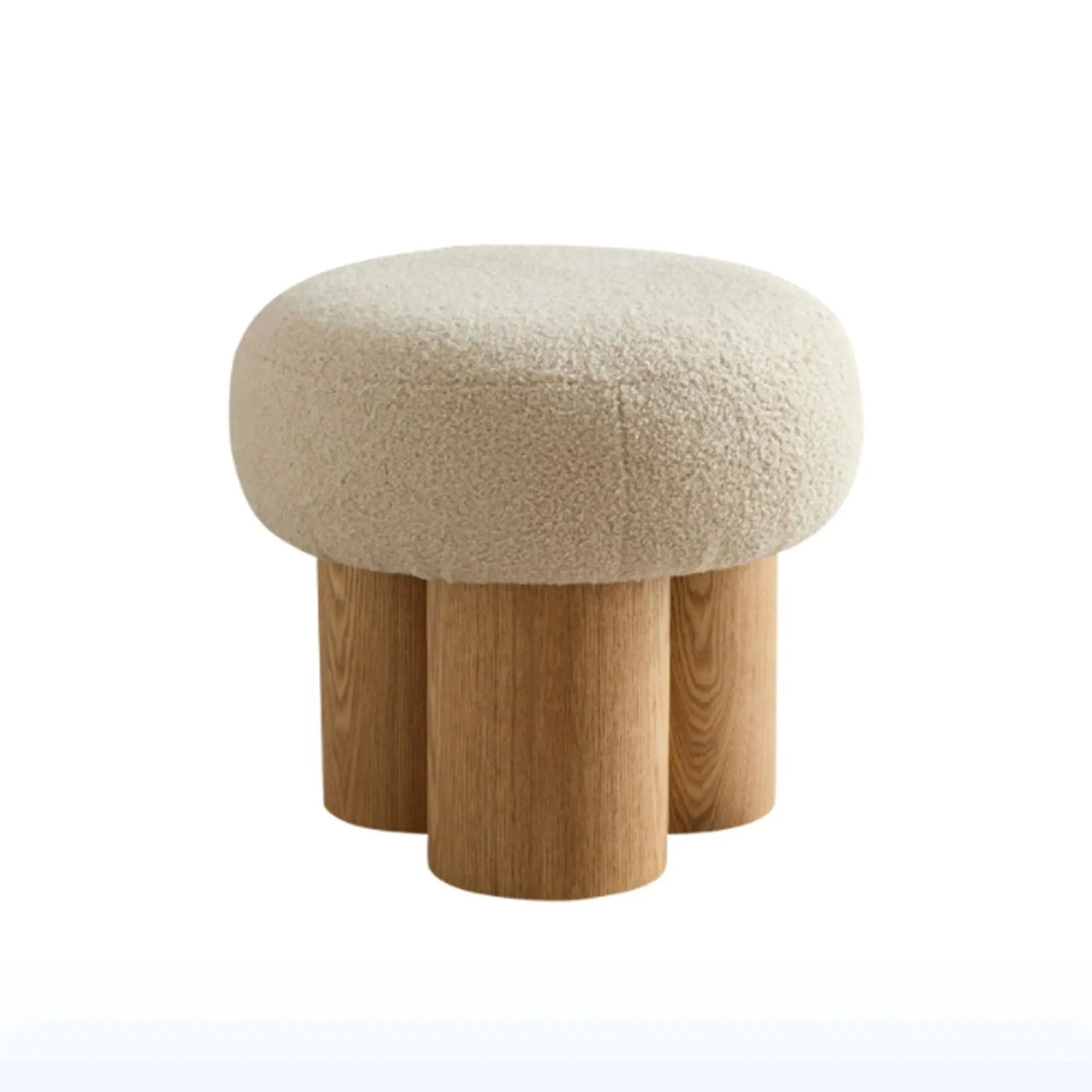 Versatile Mushroom Stool With Cushion by Unique Piece Furniture