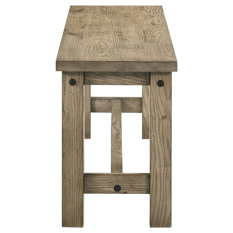 Cardova 51-inch Solid Wood Dining Bench Vineyard Oak by Unique Piece Furniture